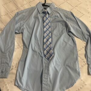 George Sky Blue Boy’s Dress Shirt